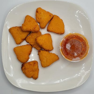 Fried Mac and Cheese.