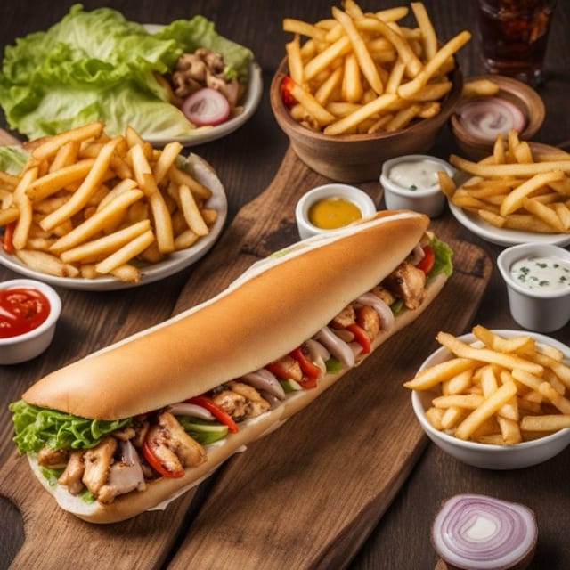 Chicken Stir Fry Sub.