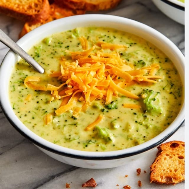 Broccoli Cheddar Soup.