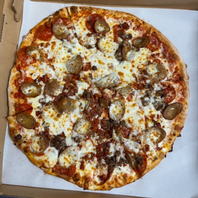 Meat Lovers Pizza.