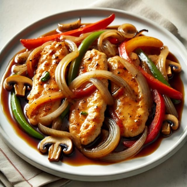 Chicken Stir-fry Dinner.