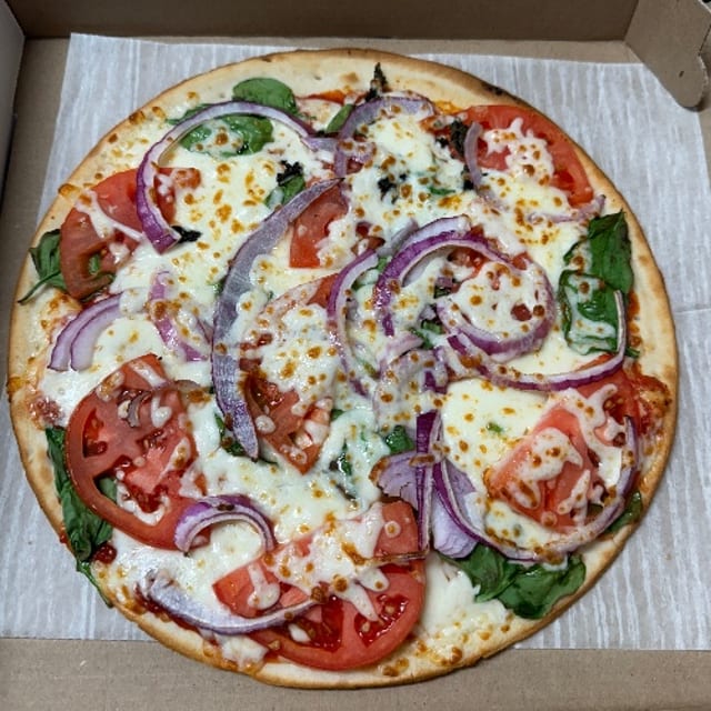 Mediterranean Pizza.