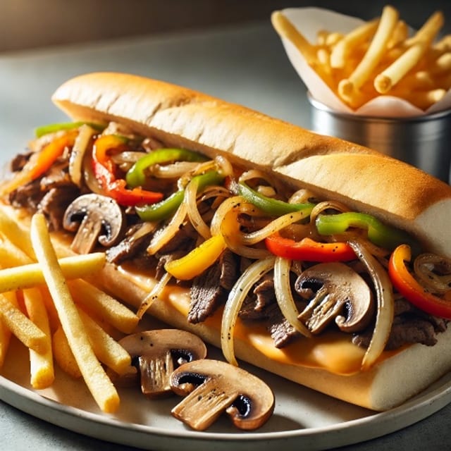Steak Bomb Sub.