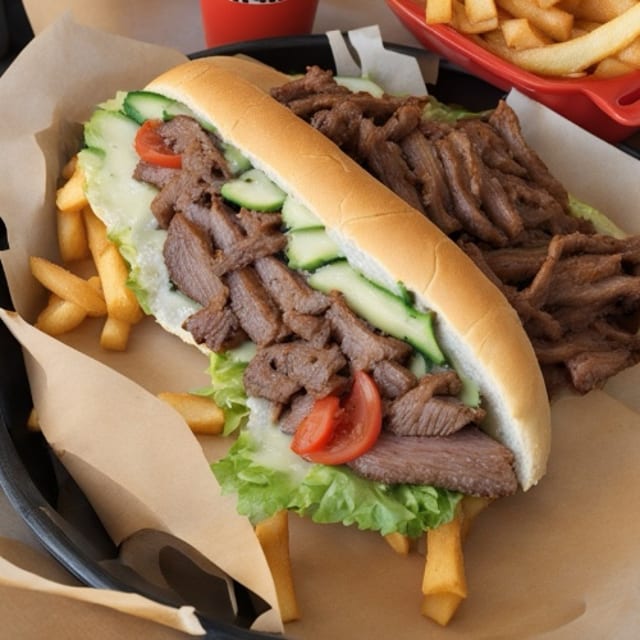 Steak Tip Sub.
