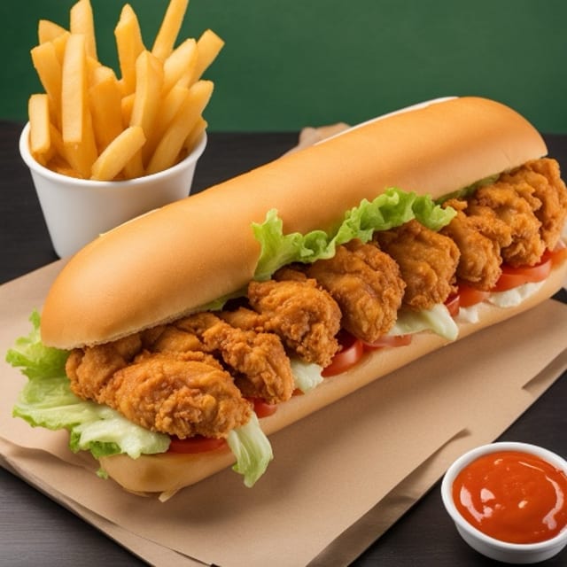 Buffalo Chicken Sub.